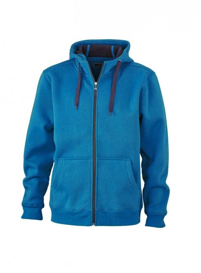 Mikina se zipem dvoubarevná - galerie #2