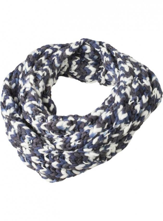 Šál tunelový pletený - galerie #2