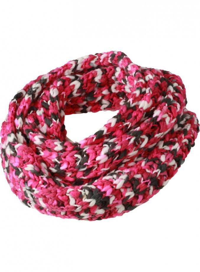 Šál tunelový pletený - galerie #1