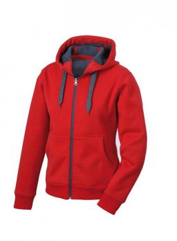 Mikina se zipem dvoubarevná - galerie #3