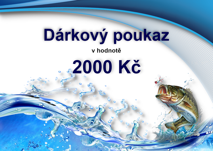 Dárkový poukaz 2000 Kč