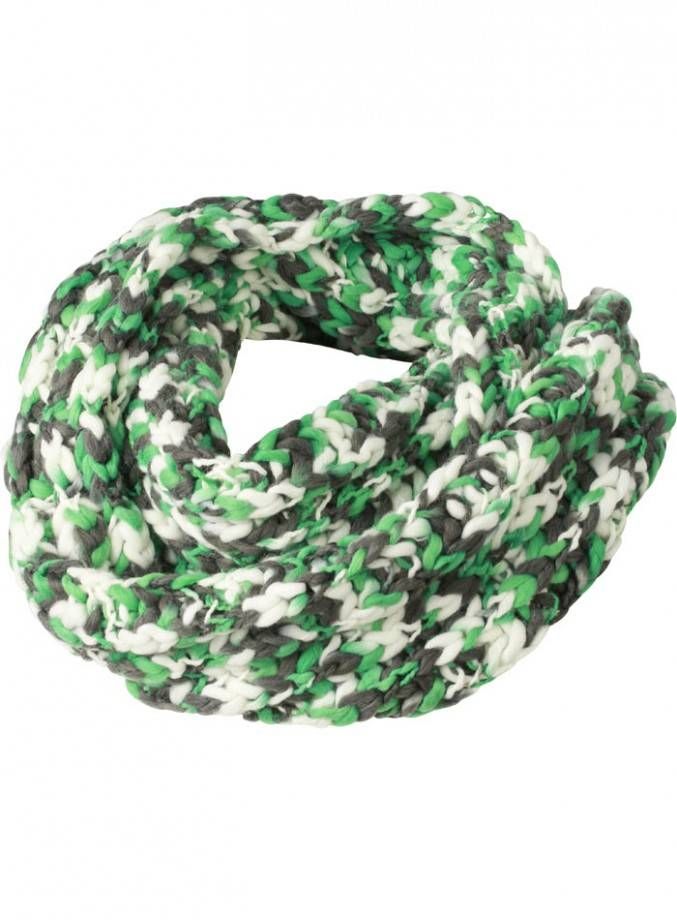 Šál tunelový pletený